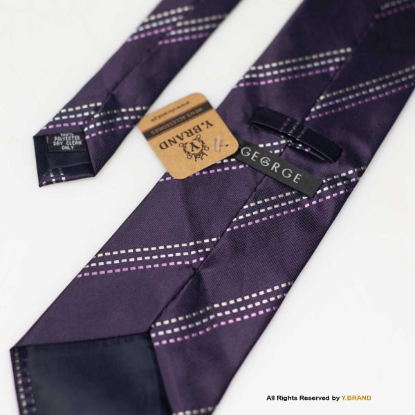 Shiny 10cm Formal Poly Necktie-T-124 3 Shiny 10cm Formal Poly Necktie-T-124