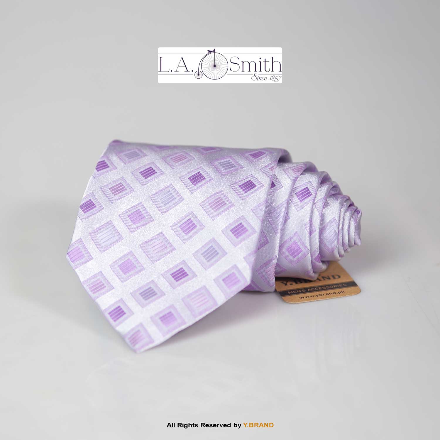 T_130 Stylish 8.8cm Formal Classic Poly Necktie-T-130 - Image 1