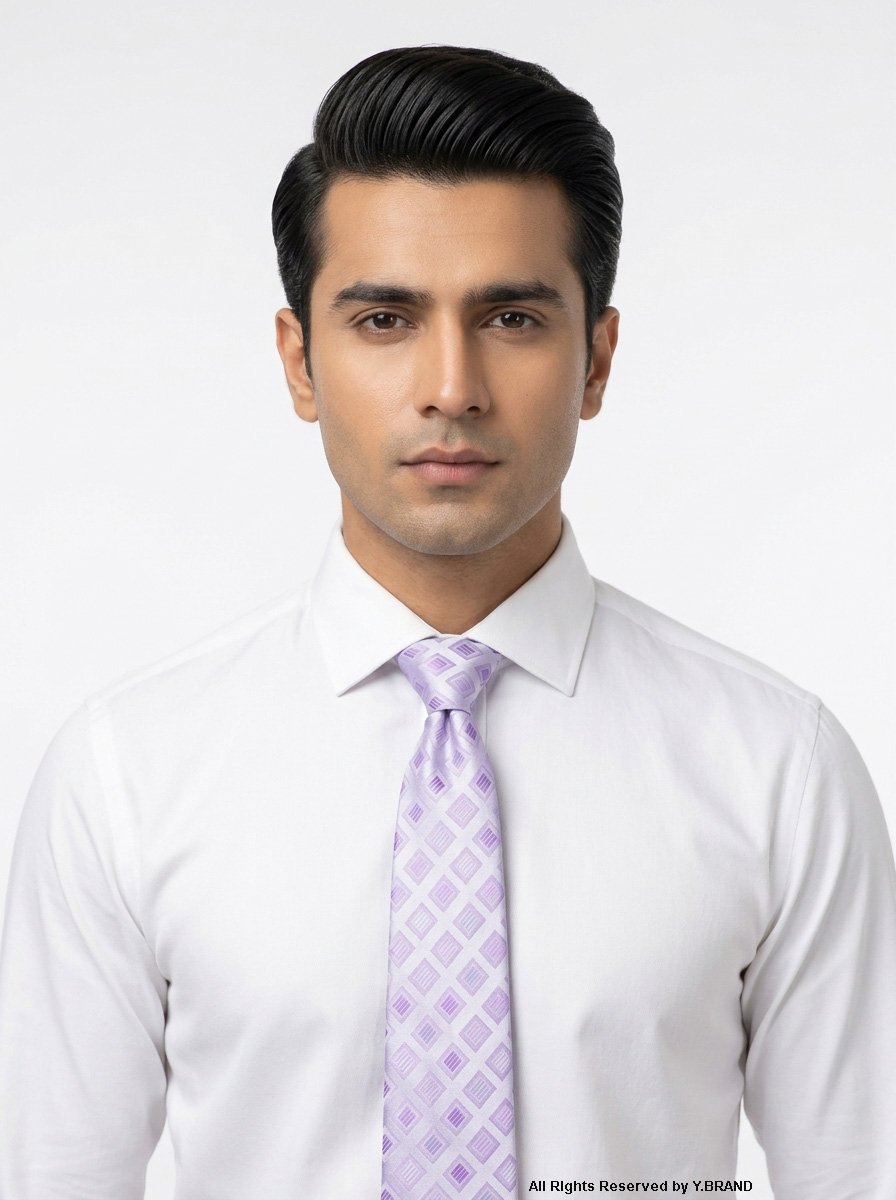 T_130c Stylish 8.8cm Formal Classic Poly Necktie-T-130 - Image 1