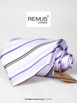 Retro 10cm Lining Classic Poly Necktie- T-136