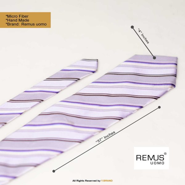 Retro 10cm Lining Classic Poly Necktie- T-136 2 Retro 10cm Lining Classic Poly Necktie- T-136