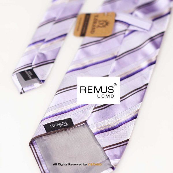 Retro 10cm Lining Classic Poly Necktie- T-136 3 Retro 10cm Lining Classic Poly Necktie- T-136