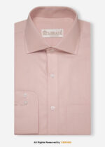 Tea-Pink Five Spread Collar formal shirt