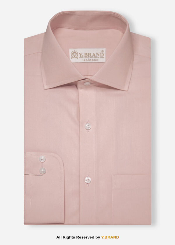 Tea-Pink Five Spread Collar formal shirt FS-1042