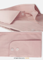 Tea-Pink Five Spread Collar formal shirt FS-1042 - Image 2