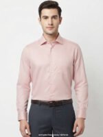 Tea-Pink Five Spread Collar formal shirt FS-1042