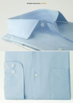 Sky Blue Five Spread Collar formal shirt FS-1047 - Image 2