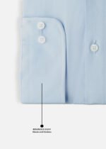 Sky Blue Five Spread Collar formal shirt FS-1047 - Image 4