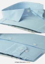 Sky Blue Five Spread Collar formal shirt FS-1047 - Image 5
