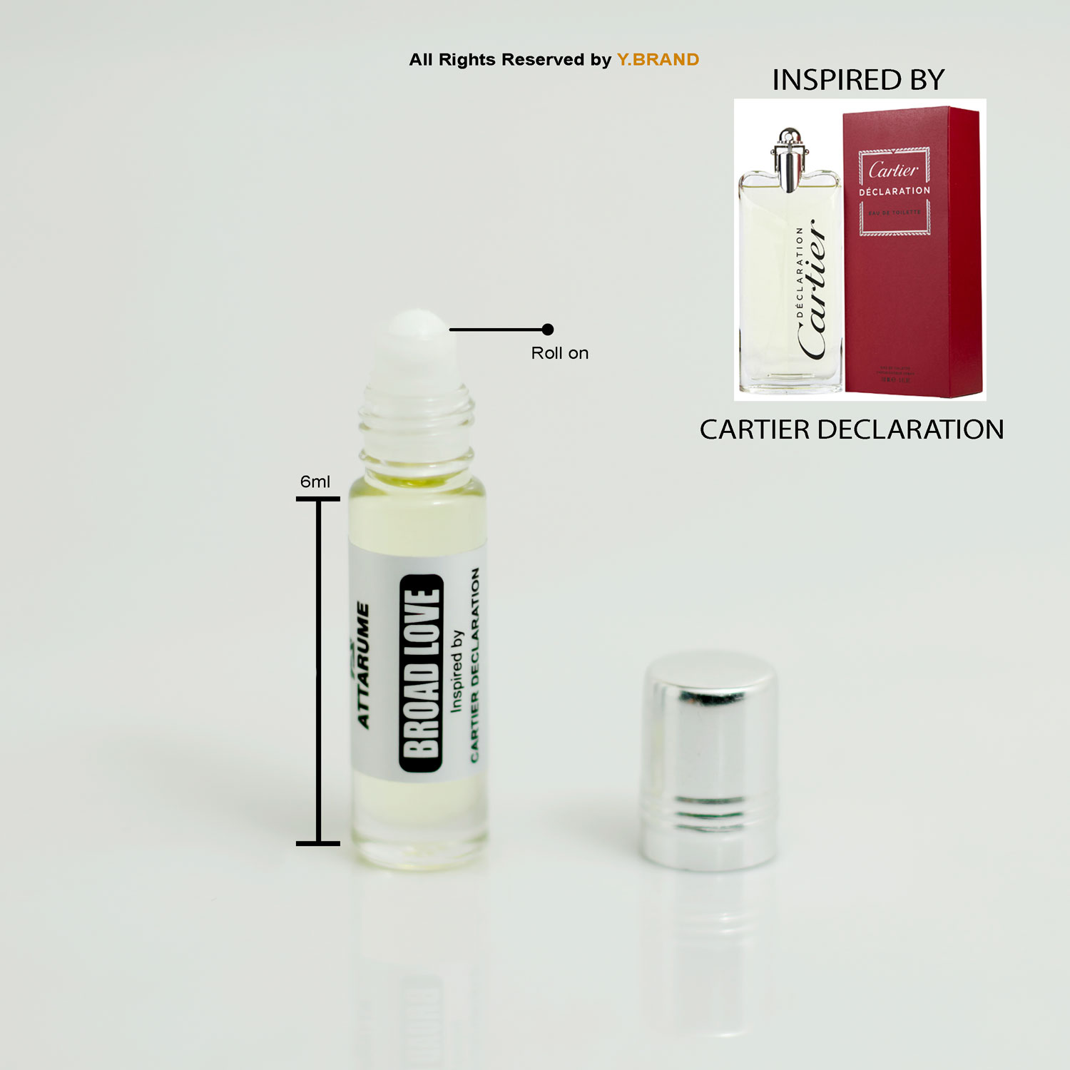 Broad-Love-02 Attarume l Broad Love inspired by Cartier Declaration l Concentrated perfume Oil-YAMT-1023 - Image 1