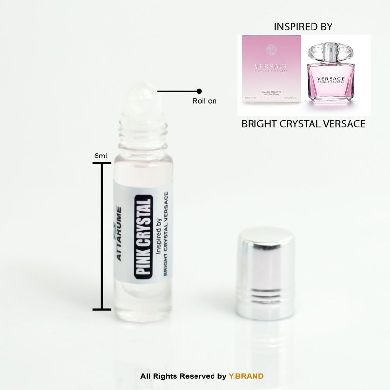 Attarume l Pink Crystal inspired by Bright Crystal Versace l Concentrated perfume Oil-YAF-1007 3 Pink Cyrstal 02