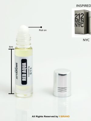 Attarume l Red Aqua inspired by NYC l Concentrated perfume Oil-YAM-1040