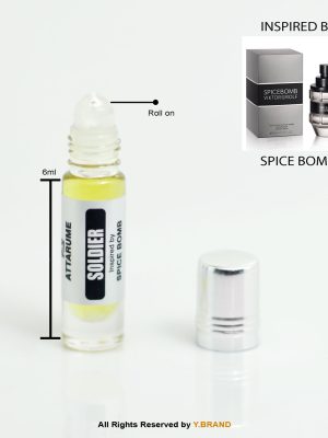 Attarume l Soldier inspired by Spice Bomb l Concentrated perfume Oil-YAM-1042