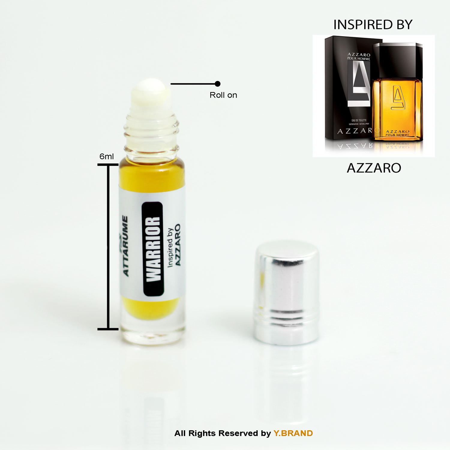 Warrior-02 Attarume l Warrior inspired by Azzaro l Concentrated perfume Oil-YAM-1047 - Image 1