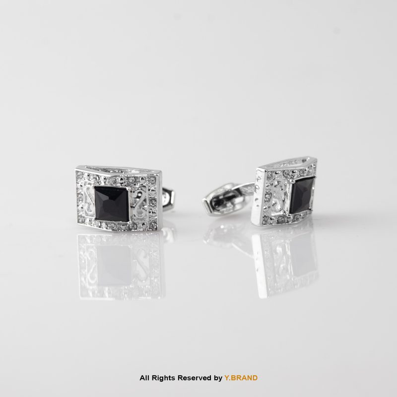 Luxury square Cufflinks with Zircon CL-0103 7 CL 0103