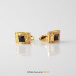 Luxury square Cufflinks with Zircon CL-0103 - Image 3