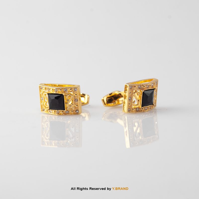 Luxury square Cufflinks with Zircon CL-0103 9 CL 0103a