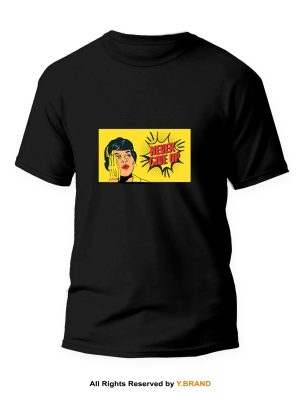 Never Give Up Round Neck T-shirt PMTS-1088