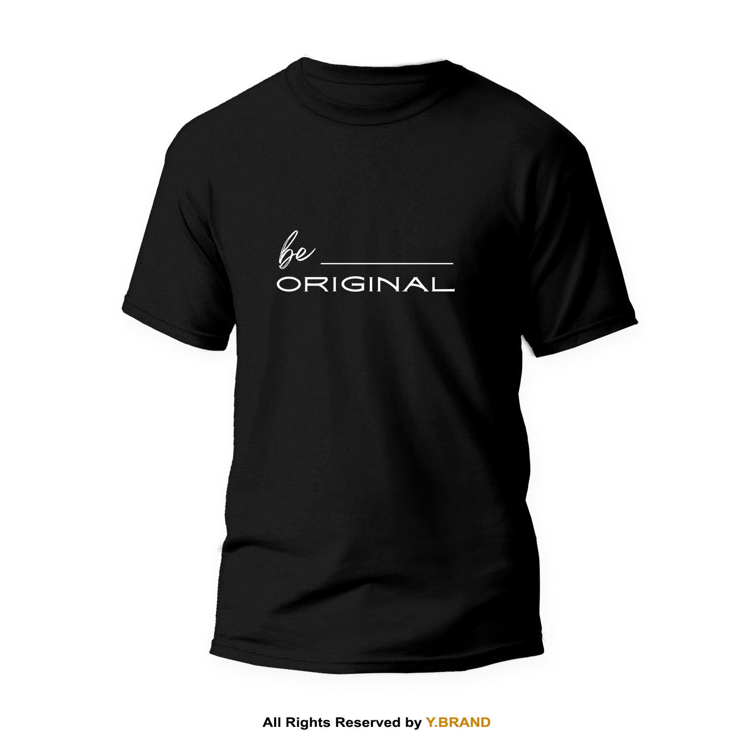 1092-B.jpg Be Original Round Neck T-shirt PMTS-1092 - Image 1