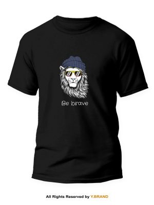 Be Brave Round Neck T-shirt PMTS-1097