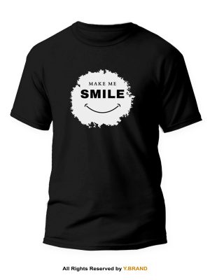 Make Me Smile Round Neck T-shirt PMTS-1102