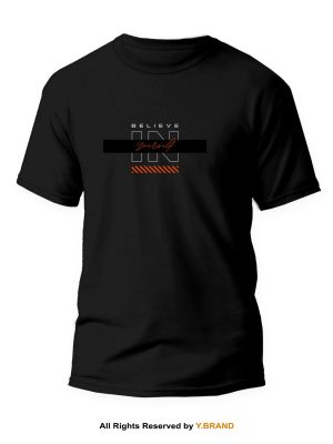 Believe In Yourself Round Neck T-shirt PMTS-1103