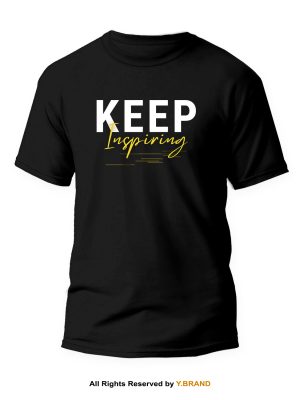 Keep Inspiring Round Neck T-shirt PMTS-1107
