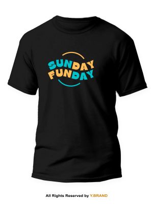 Sunday Funday Round Neck T-shirt PMTS-1121
