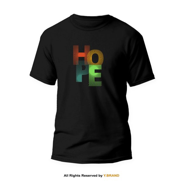 Hope Round Neck T-shirt PMTS-1128 1 Hope Round Neck T-shirt PMTS-1128
