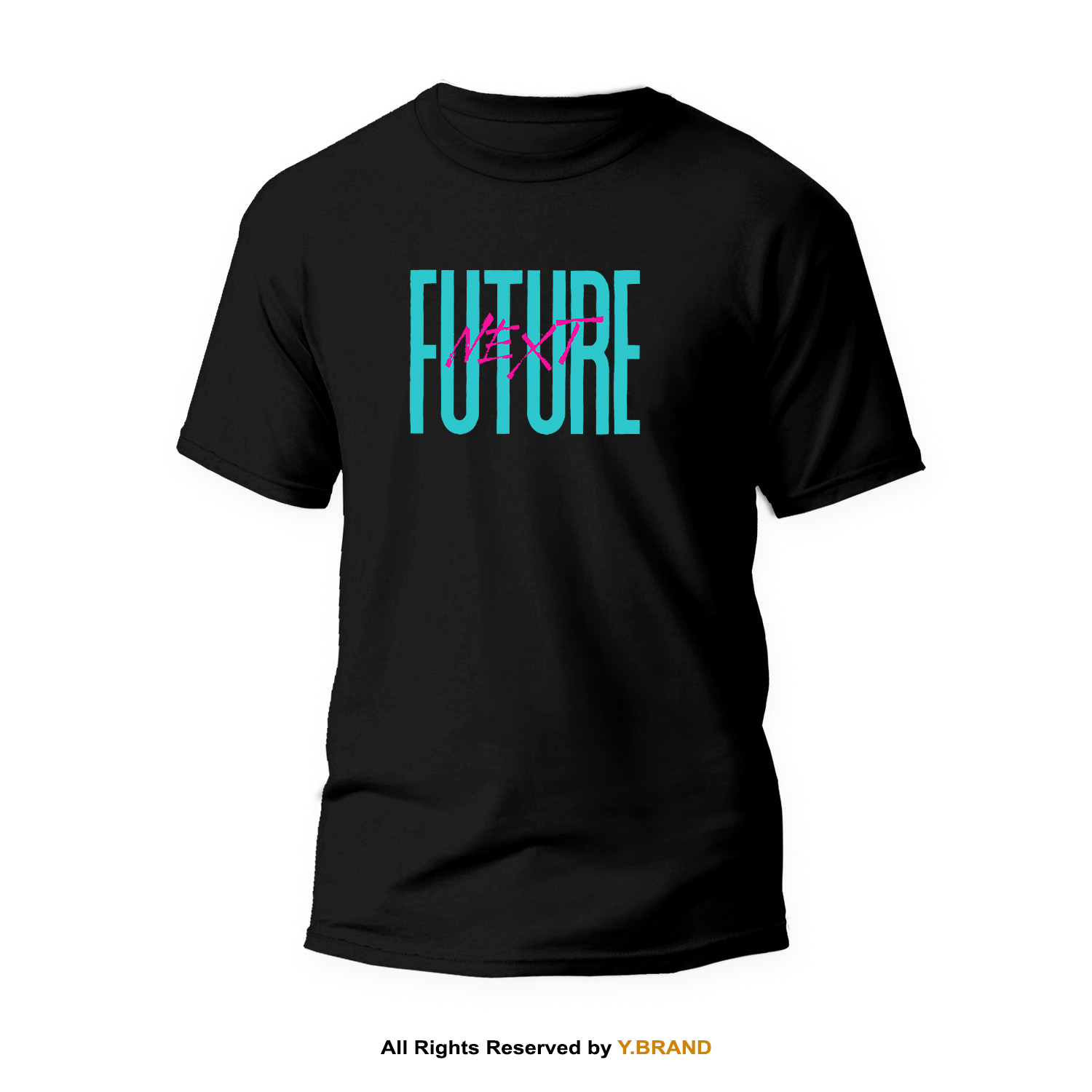 1131-B.jpg Next Future Round Neck T-shirt PMTS-1131 - Image 1