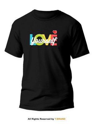 Love Yourself Round Neck T-shirt PMTS-1142
