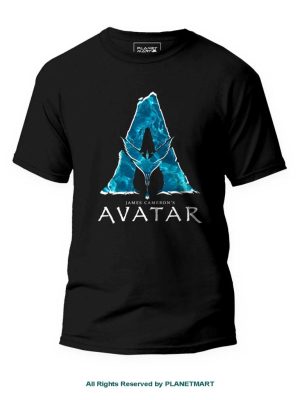 Avatar Logo Round Neck T-shirt ATS-1001