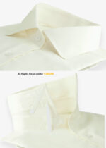 Y-BRAND Classic Beige formal shirt FS-1050 - Image 3