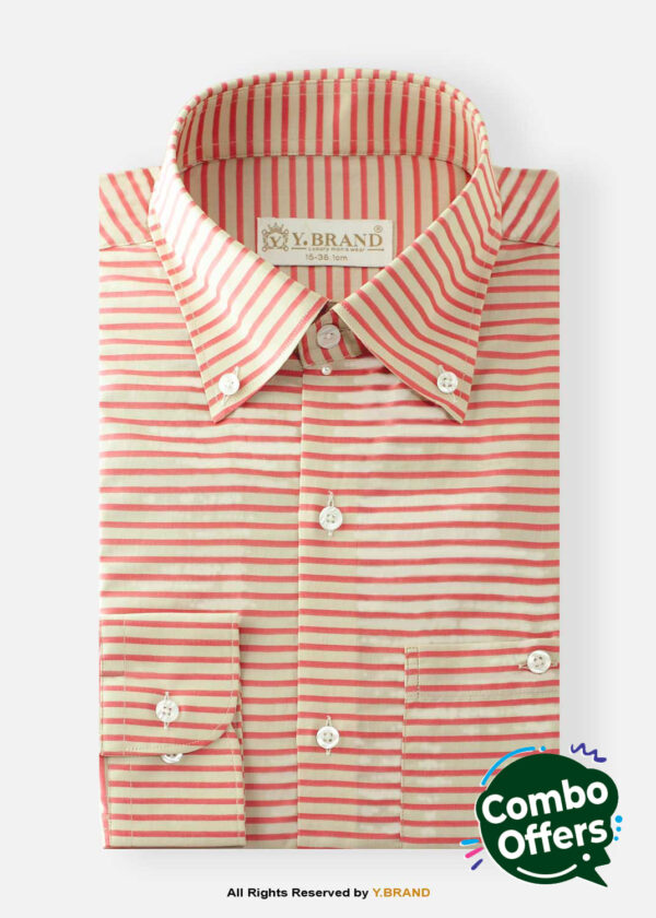 Y-BRAND Business casual striped shirt FS-1053 1 Y-BRAND Business casual striped shirt FS-1053