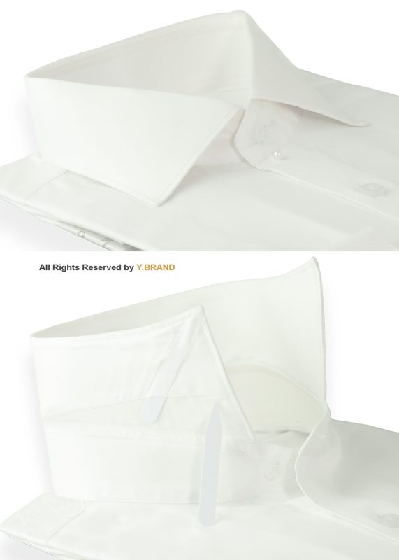 Y-BRAND Oxford self-textured formal shirt FS-1056 7 FS 1056a 1