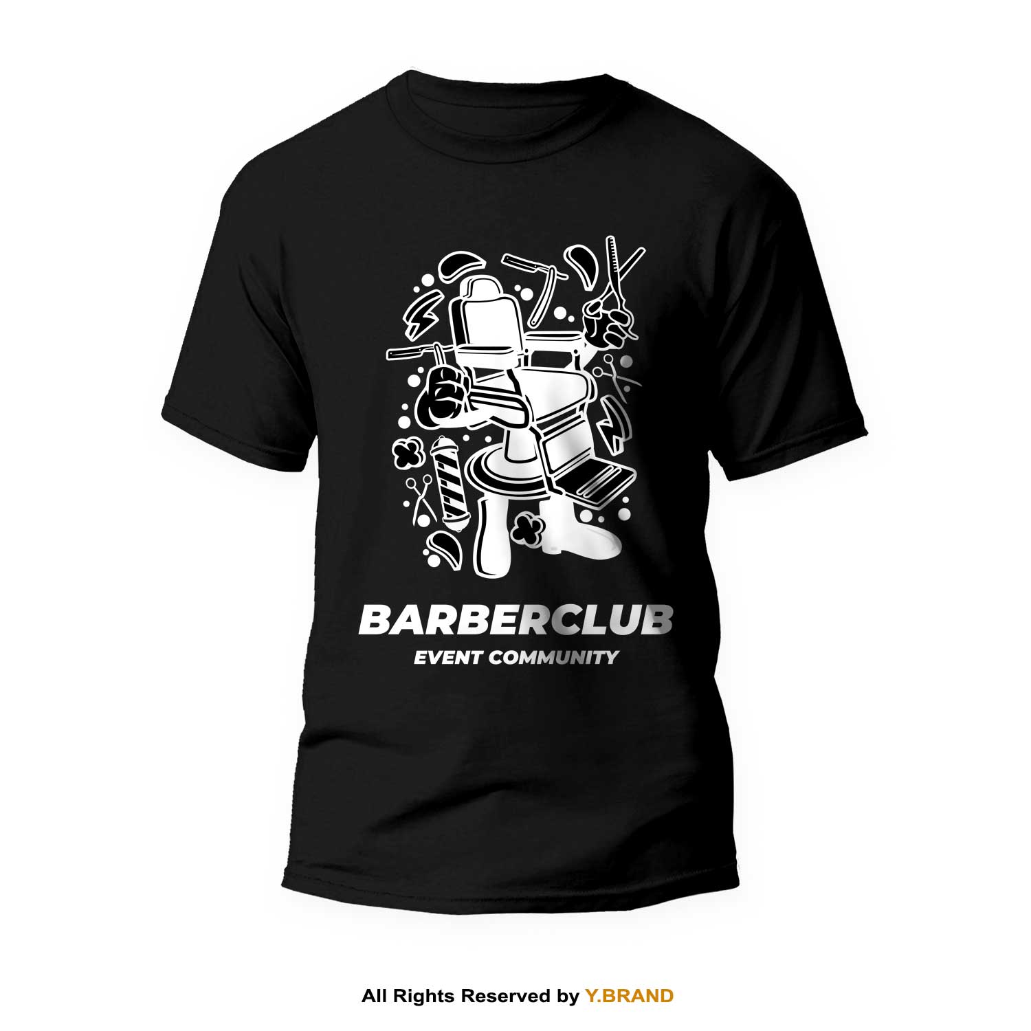 TS-1018.jpg Round Neck T-shirt PMTS-1018 - Image 1