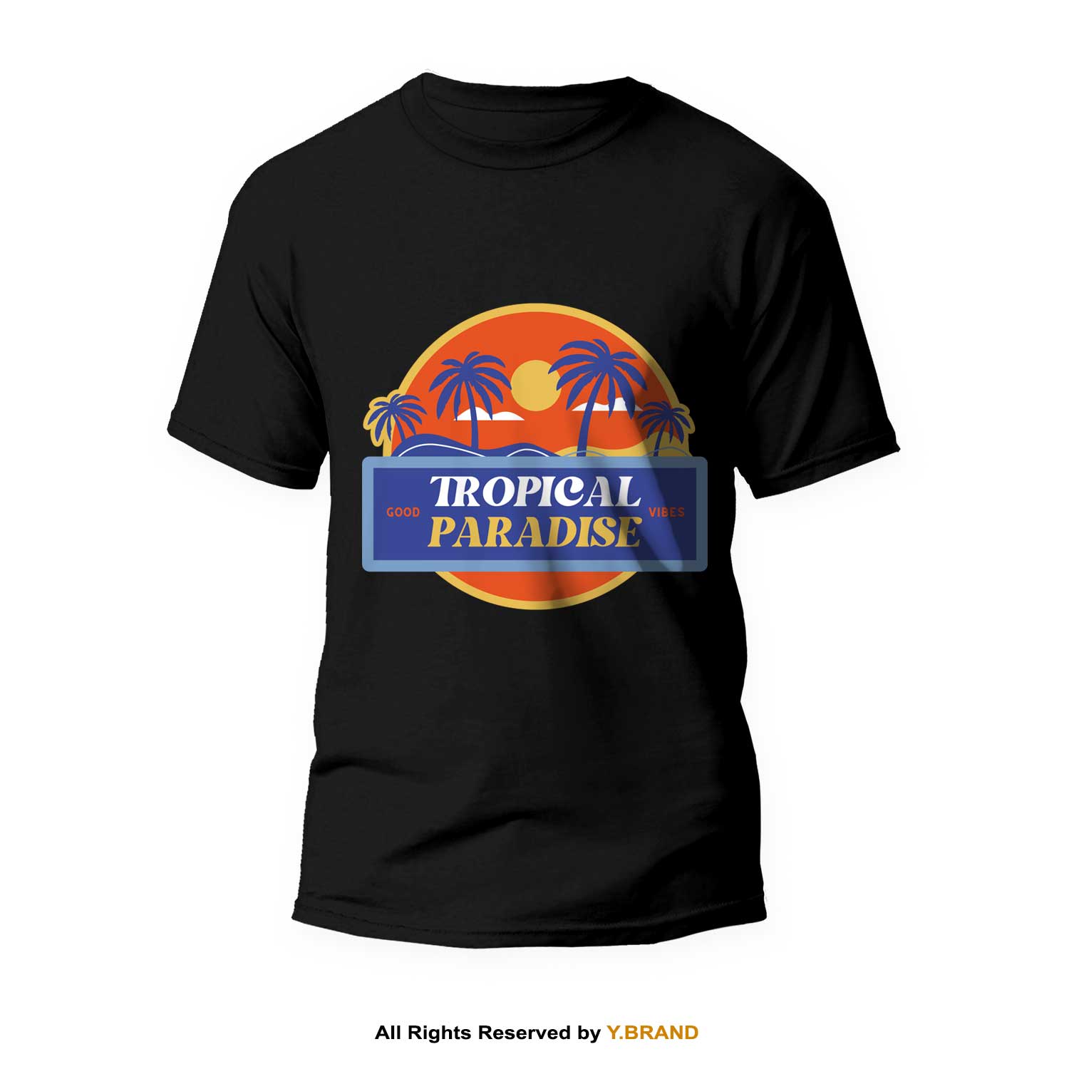 TS-1029.jpg Round Neck T-shirt PMTS-1029 - Image 1