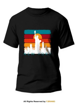 New York Round Neck T-shirt PMTS-1061