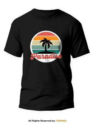 Paradise Round Neck T-shirt PMTS-1062