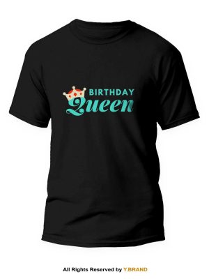 Birthday Queen Round Neck T-shirt PMTS-1065