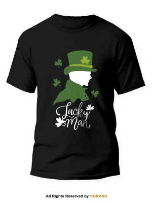 Lucky Men Round Neck T-shirt PMTS-1066A