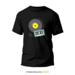 Old School Music Round Neck T-shirt PMTS-1157