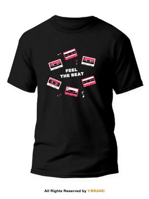 Feel The Beat Round Neck T-shirt PMTS-1158
