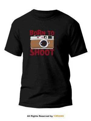 Born To Shoot Round Neck T-shirt PMTS-1161