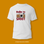 Born To Shoot Round Neck T-shirt PMTS-1161 - Image 2