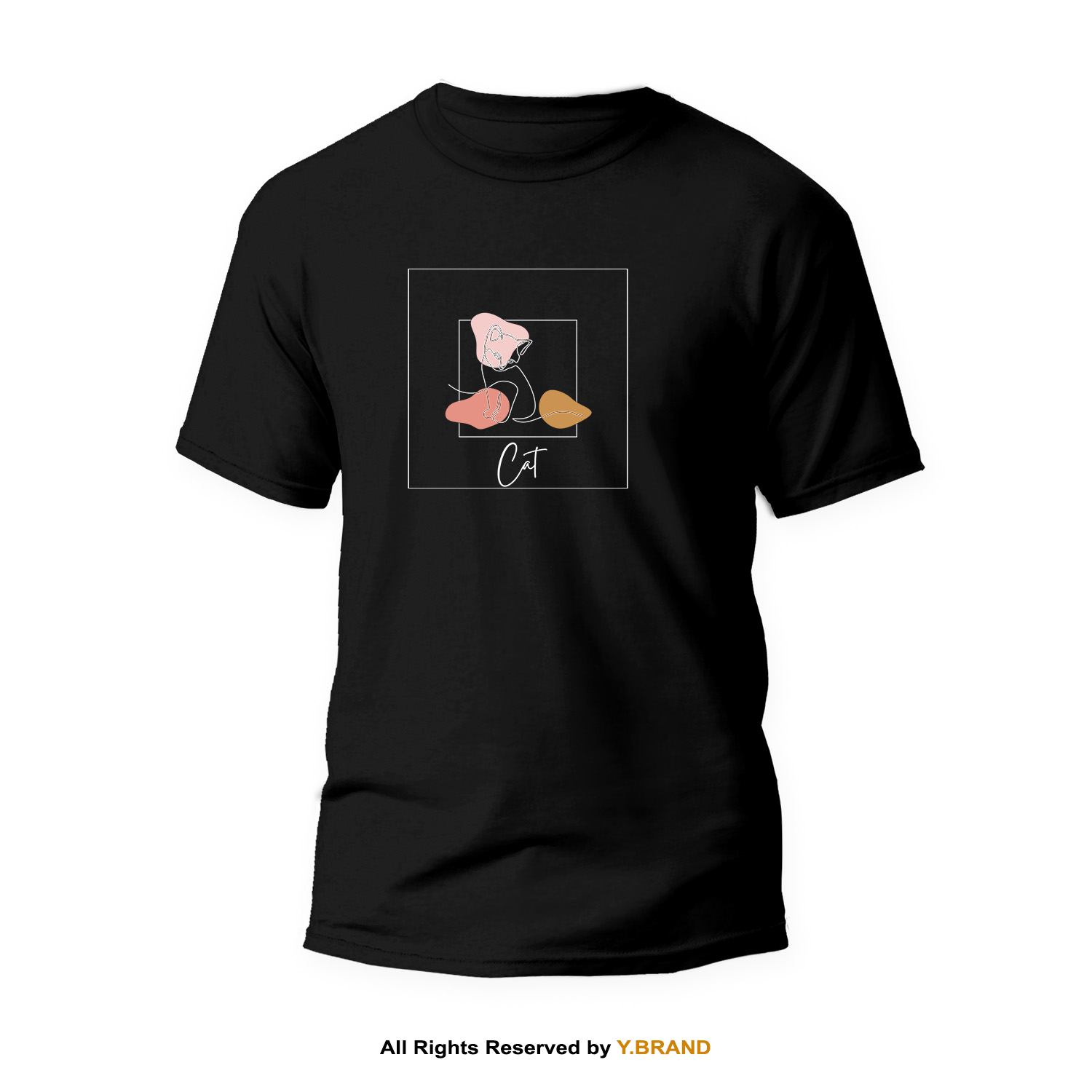 TS-1184-B.jpg Round Neck T-shirt PMTS-1184 - Image 1