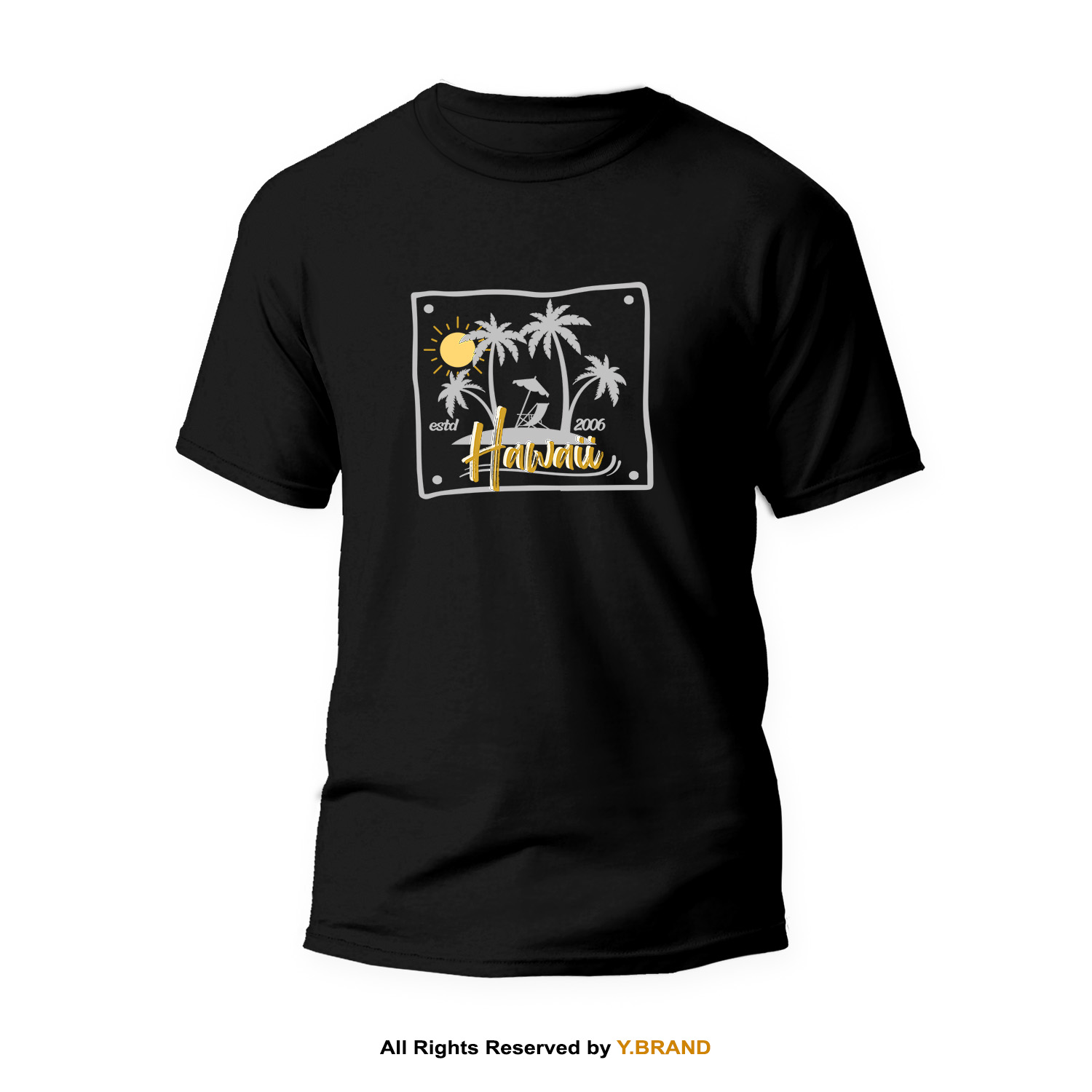 TS-1248-B.jpg Round Neck T-shirt PMTS-1248 - Image 1