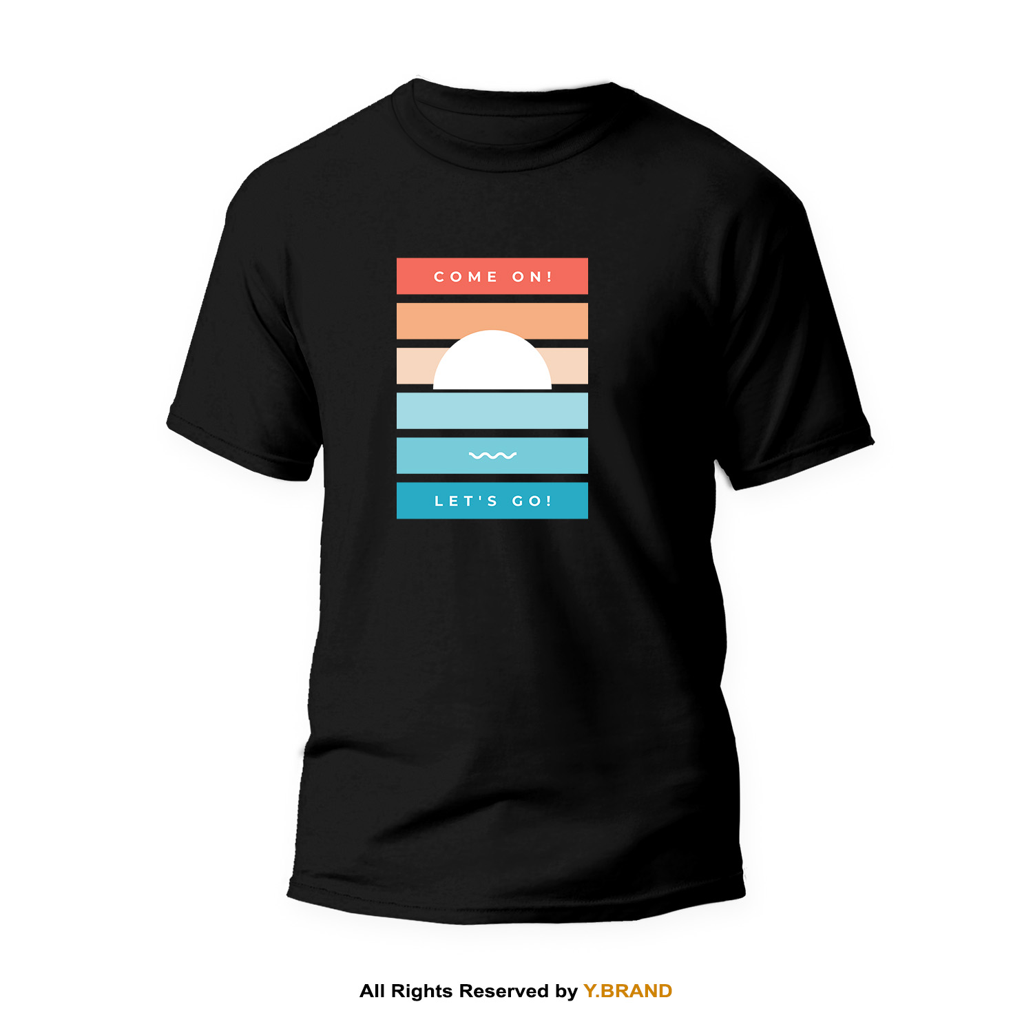 TS-1255-B.jpg Round Neck T-shirt PMTS-1255 - Image 1