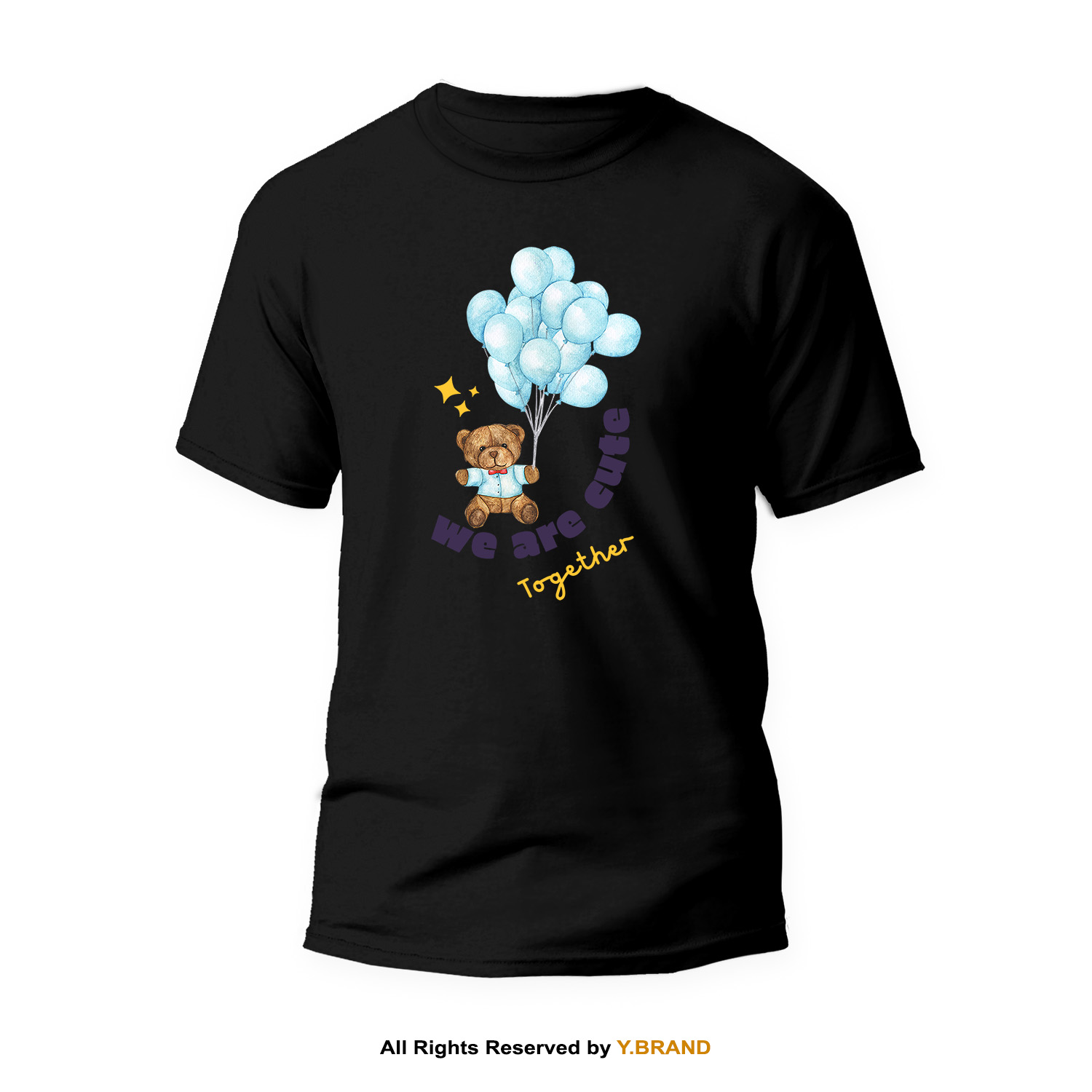 TS-1274-B.jpg Round Neck T-shirt PMTS-1274 - Image 1