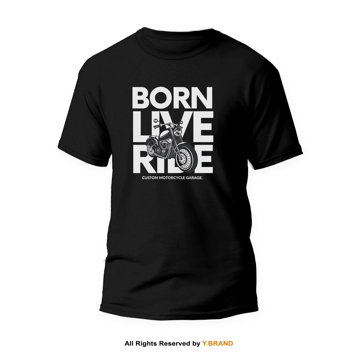 TS-1312-B.jpg Round Neck T-shirt PMTS-1312 - Image 1